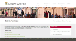 Desktop Screenshot of cayeux-sur-mer.fr